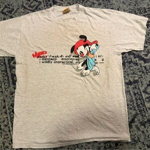 Rare 1994 Wakko dictionary definition animaniacs shirt